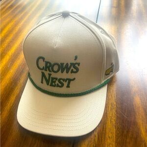 2025 Masters Crows Nest Hat, NWT